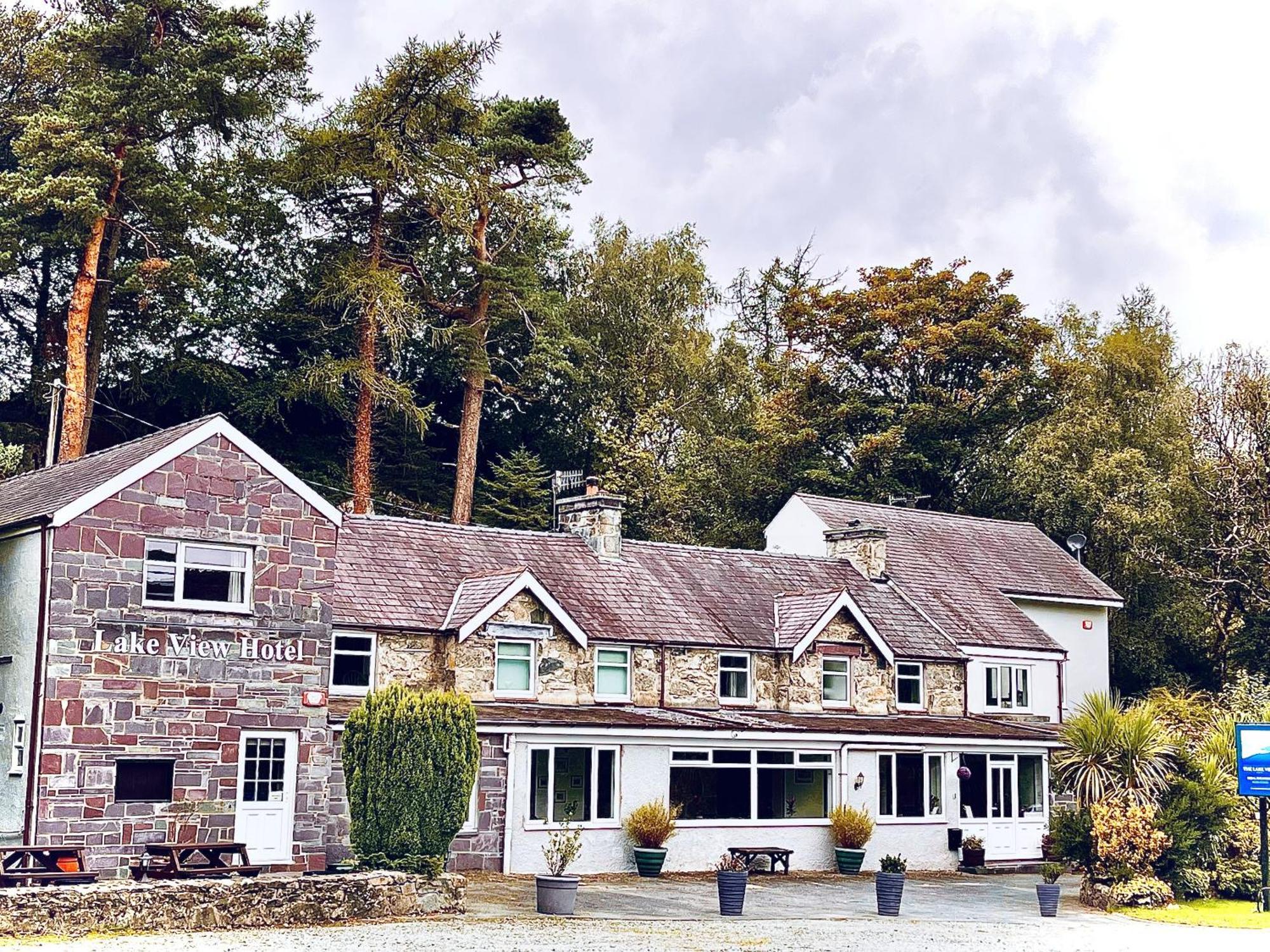 The Lake View Hotel Llanberis Exteriör bild